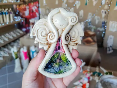 Figurka aniołka Niunia Art  -  10 x 7 cm figurka dekoracyjna