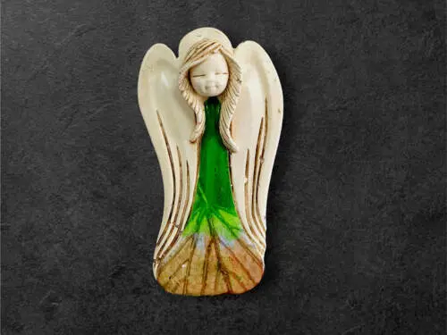 Liolinka Lilionka Art Leaf  -  14 x 9 cm figurka dekoracyjna