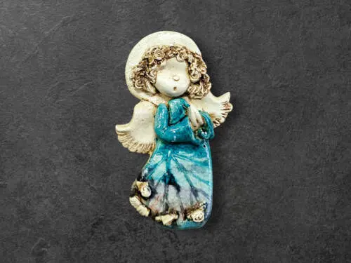 Figurka aniołka Marzyciel Art Leaf -  10 x 7 cm figurka dekoracyjna