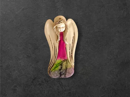 Liolinka Lilionka Art Leaf  -  14 x 9 cm figurka dekoracyjna