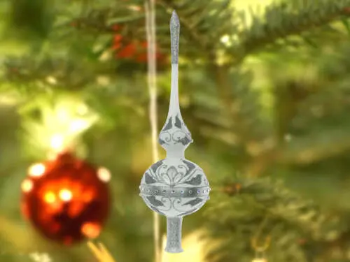Szpic choinkowy Królewski -  28 cm 1 szt
