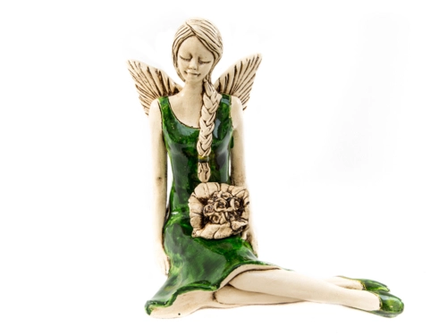 Figurka anioła 681 -  15 cm figurka dekoracyjna