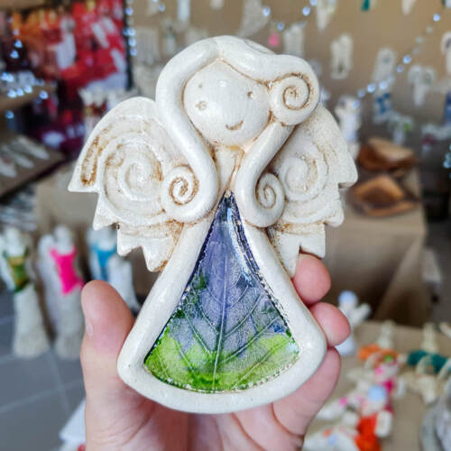 Liolinka Niunia Art -  10 x 7 cm figurka dekoracyjna gipsowa