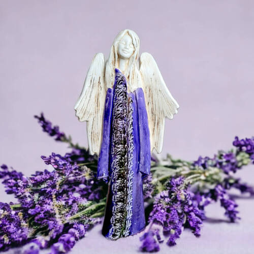 Anioł Julia Art  -  27 x 14 cm figurka dekoracyjna gipsowa