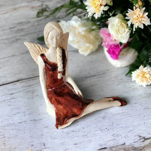 Figurka anioła 752 -  15 cm figurka dekoracyjna