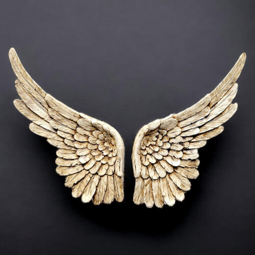 Skrzydła Anioła na ścianę - wiszące -  30 x 40 cm figurka dekoracyjna gipsowa