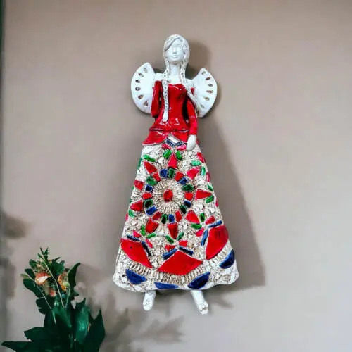 Figurka anioła Heather - czerwony granat
 -  35 x 15 cm figurka dekoracyjna