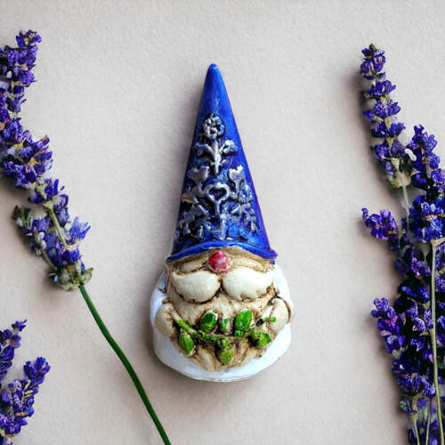 Skrzat Je Miołła -  5 x 5 cm figurka dekoracyjna gipsowa