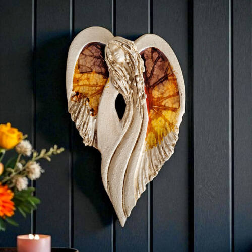 Anioł Cynthia Art Leaf -  30 x 17 cm figurka dekoracyjna gipsowa