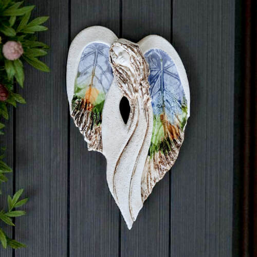 Anioł Cynthia Art Leaf -  30 x 17 cm figurka dekoracyjna gipsowa