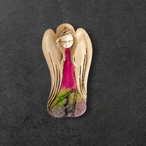 Liolinka Lilionka Art Leaf  -  14 x 9 cm figurka dekoracyjna