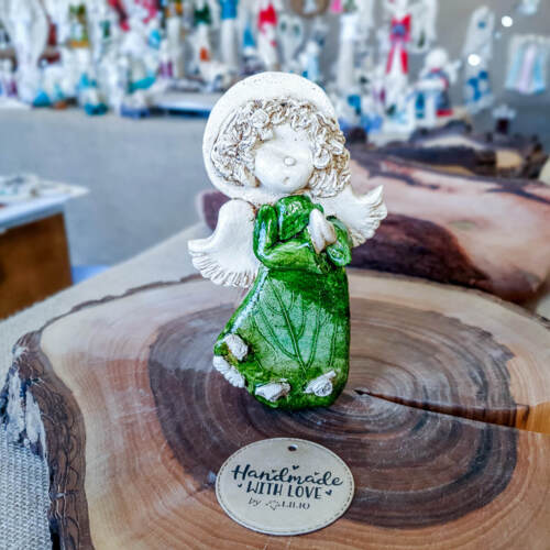 Liolinek Marzyciel Art 2 -  16 x 10 cm figurka dekoracyjna gipsowa