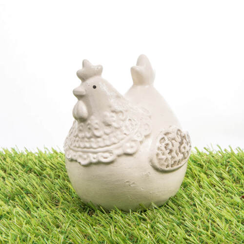 Kura wielkanocna -  10 x 9 cm ozdoba wielkanocna