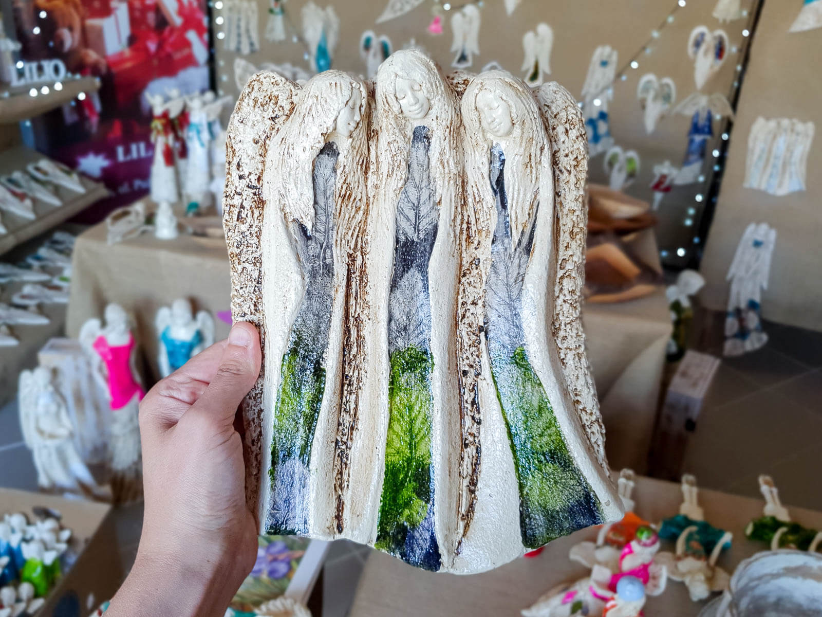 Prezent dla nauczyciela Prezent dla nauczyciela - anioł Wiara Nadzieja Miłość