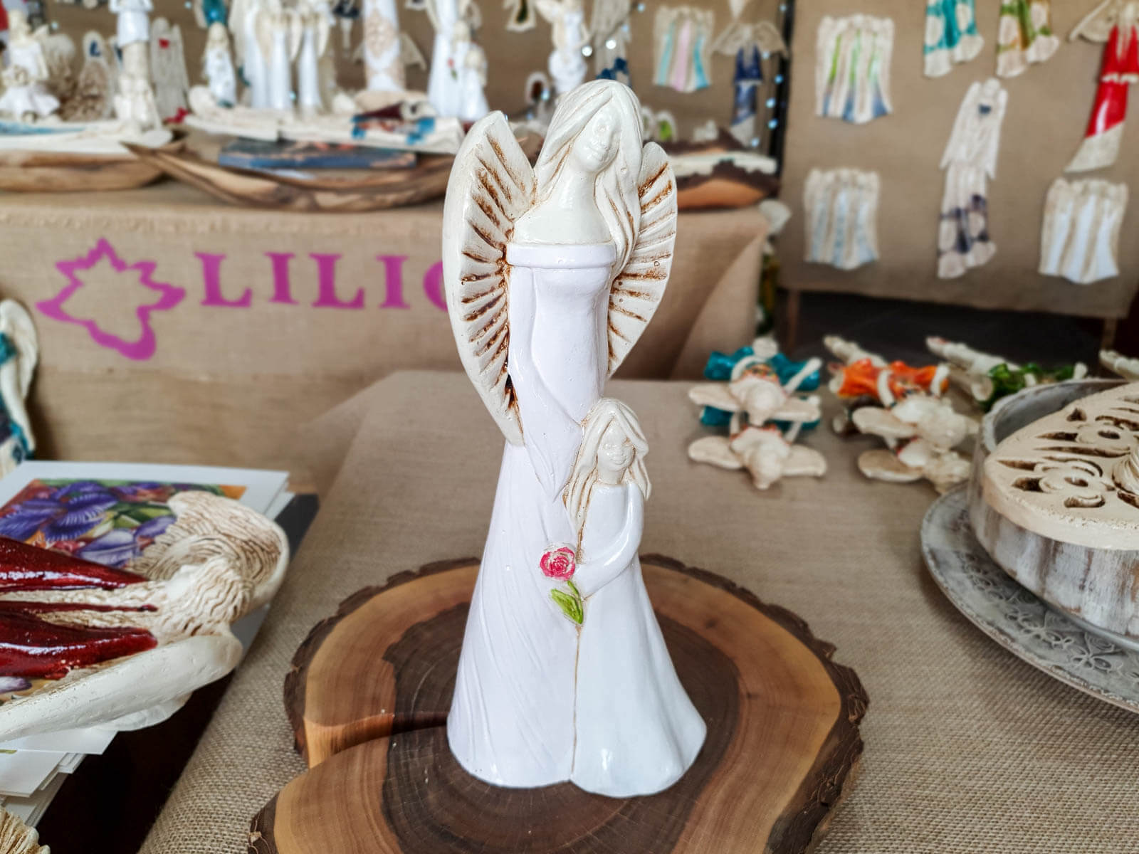 Prezent dla rodziców - Anioł Hannah and Evelyn