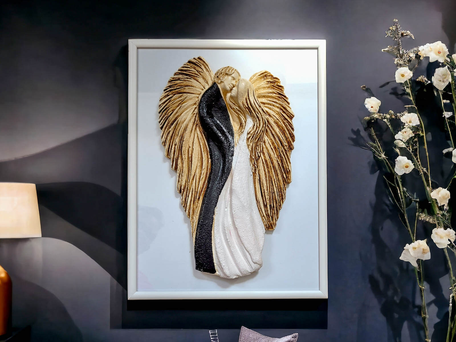 Zakochane Anioły na ramce