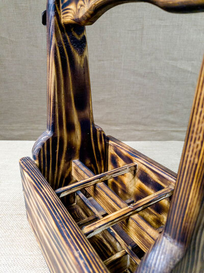 Drewniany uchwyt nosidło do piwa Drewniany uchwyt nosidło do piwa