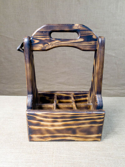 Drewniany uchwyt nosidło do piwa Drewniany uchwyt nosidło do piwa