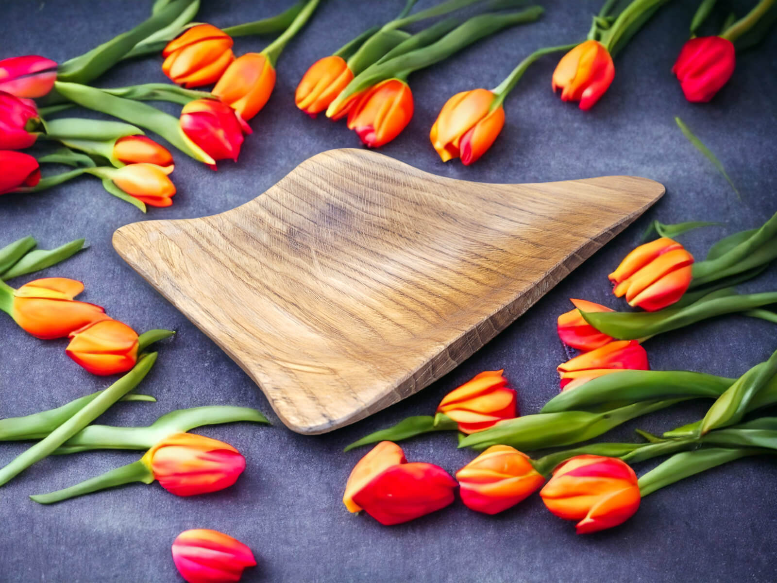 Drewniana misa ręcznie robiona Drewniana misa ręcznie robiona