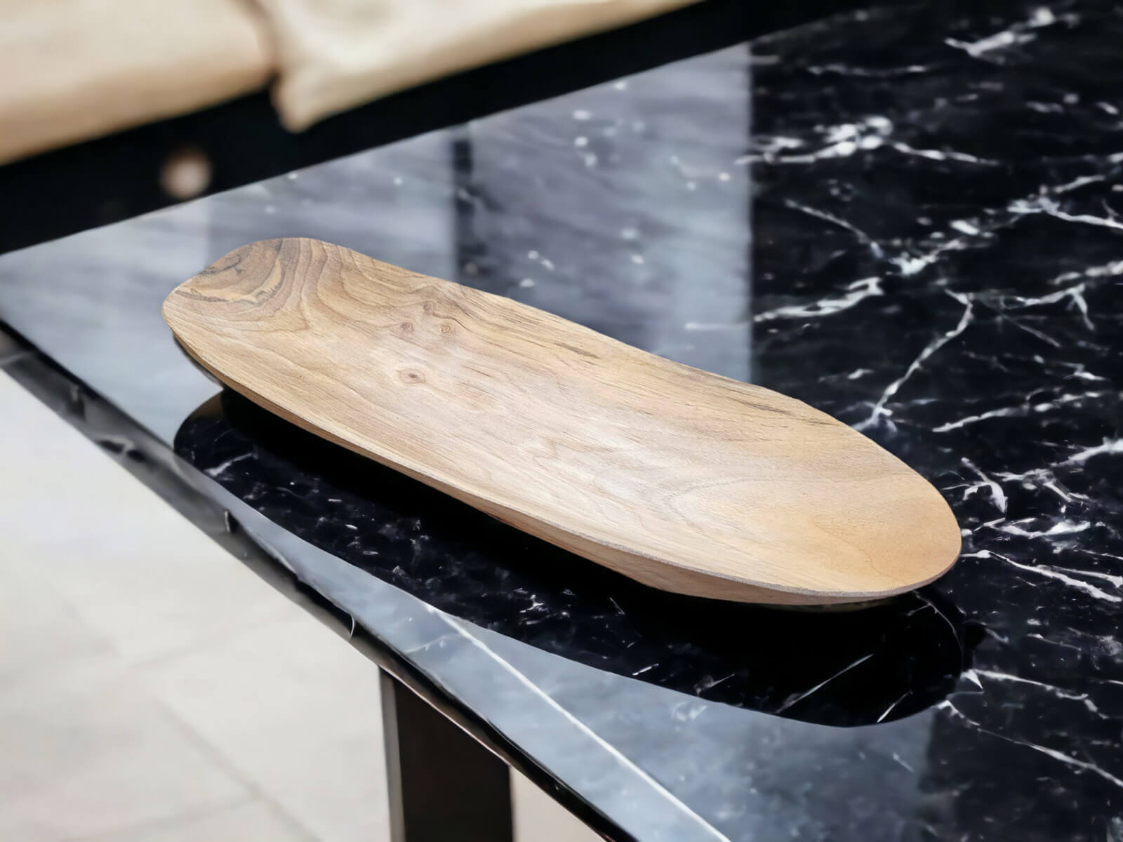 Drewniana misa ręcznie robiona Drewniana misa ręcznie robiona