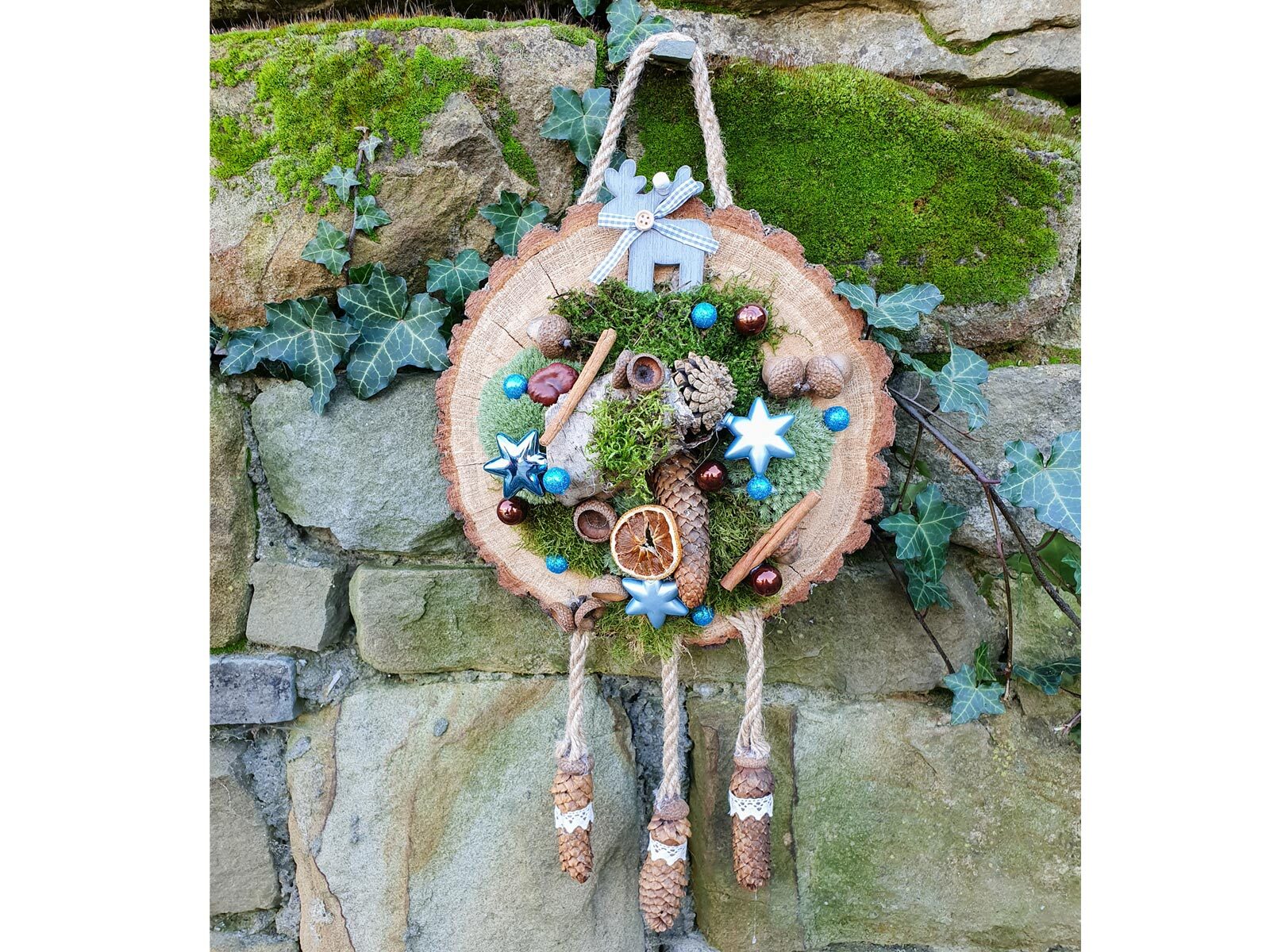 Stroik świąteczny na drzwi Stroik świąteczny na drzwi